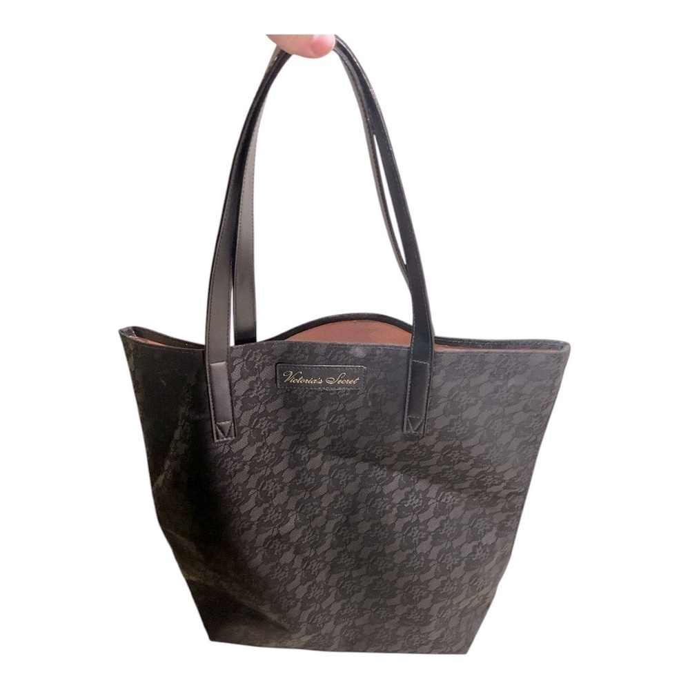 Victoria’s Secret Black Lace travel bag